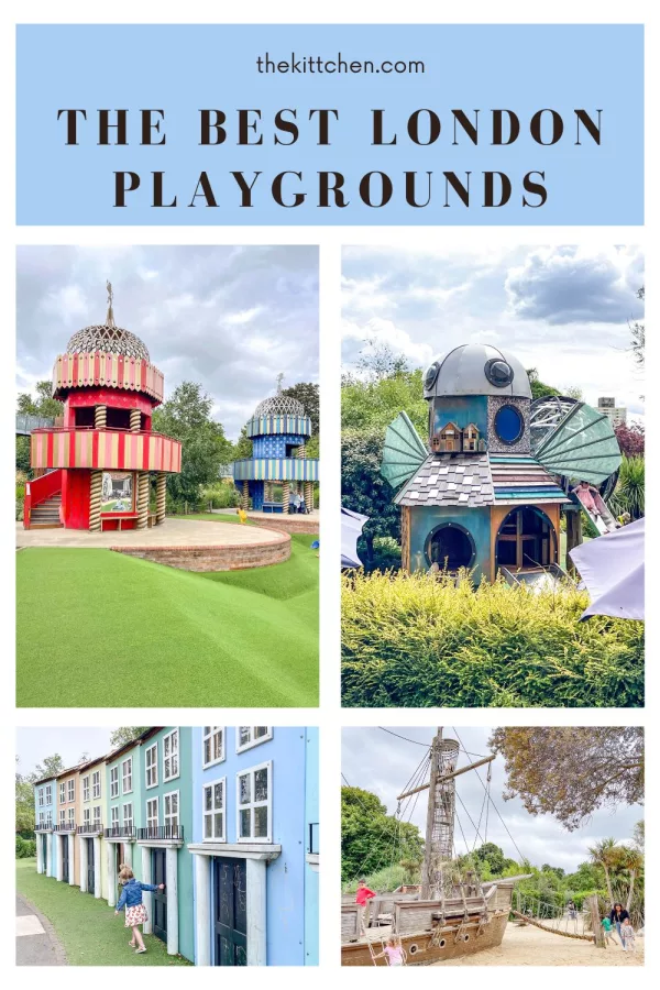 The Best Playgrounds in London - from an epic fairytale playground at a castle to an adventure playground at Queen Elizabeth Olympic Park, these are the best places for children to play.