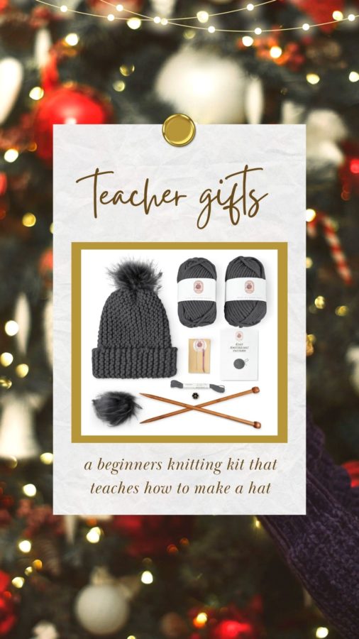 Teacher Gift Ideas: a knitting kit!