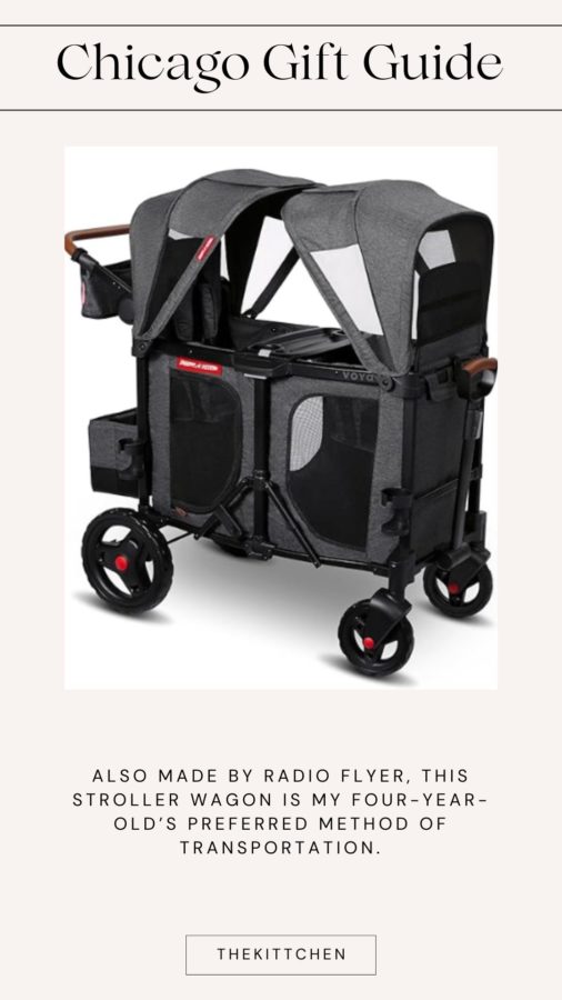 A Chicago Gift Guide: the ultimate wagon, from Chicago brand Radio Flyer.