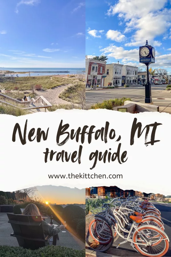 A guide to the best things to do in New Buffalo, Michigan, a charming little town along Lake Michigan, just an hour and 15 minute train ride from Chicago.