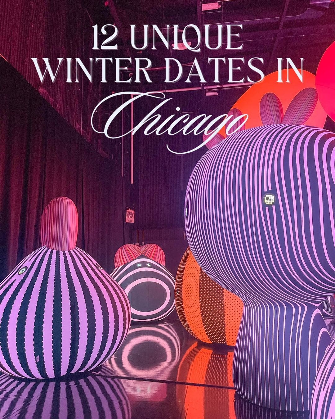 12 Chicago Winter Date Night Ideas, including special events and hidden gems - Finnish saunas, magic shows, art classes, and more!